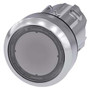 Siemens 3SU1050-0AB70-0AA0-ZY12 PUSHBUTTON, CLEAR