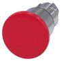 Siemens 3SU1050-1EA20-0AA0-ZY19 MUSHROOM PUSHBUTTON, 40MM, RED