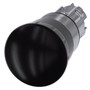 Siemens 3SU1050-1HB10-0AA0-ZY15 MUSHROOM PUSHBUTTON, 40MM, BLACK