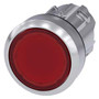 Siemens 3SU1051-0AB20-0AA0-ZX90 ILLUMINATED PUSHBUTTON, RED