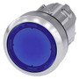 Siemens 3SU1051-0AB50-0AA0-ZY10 ILLUMINATED PUSHBUTTON, BLUE