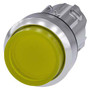 Siemens 3SU1051-0BB30-0AA0-ZY13 ILLUMINATED PUSHBUTTON, YELLOW