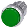 Siemens 3SU1051-0BB40-0AA0-ZY11 ILLUMINATED PUSHBUTTON, GREEN
