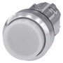 Siemens 3SU1051-0BB60-0AA0-ZY12 ILLUMINATED PUSHBUTTON, WHITE