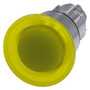Siemens 3SU1051-1BA30-0AA0-ZY19 ILLUM. MUSHROOM PUSHBUTTON, 40MM, YELLOW