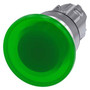 Siemens 3SU1051-1BD40-0AA0-ZY10 ILLUM. MUSHROOM PUSHBUTTON, 40MM, GREEN