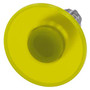 Siemens 3SU1051-1CA30-0AA0-ZY10 ILLUM. MUSHROOM PUSHBUTTON, 60MM, YELLOW
