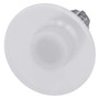 Siemens 3SU1051-1CD60-0AA0-ZY10 ILLUM. MUSHROOM PUSHBUTTON, 60MM, WHITE