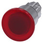 Siemens 3SU1051-1EA20-0AA0 Illumin. mushroom pushbutton, 40mm, red