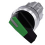 Siemens 3SU1052-2CC40-0AA0-ZX90 SELECTOR SWITCH, O<I, GREEN