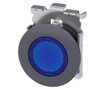 Siemens 3SU1061-0JA50-0AA0-ZY15 ILLUMINATED PUSHBUTTON, BLUE