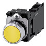 Siemens 3SU1150-0AB30-3FA0-ZY19 PUSHBUTTON, YELLOW