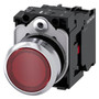 Siemens 3SU1153-0AB20-1CA0-ZY10 ILLUMINATED PUSHBUTTON, RED