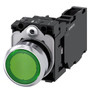 Siemens 3SU1153-0AB40-1FA0-ZY10 ILLUMINATED PUSHBUTTON, GREEN