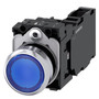 Siemens 3SU1153-0AB50-1FA0-ZY12 ILLUMINATED PUSHBUTTON, BLUE