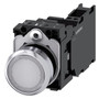 Siemens 3SU1156-0AB60-3FA0 Illuminated pushbutton, white
