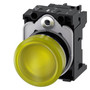 Siemens 3SU1156-6AA30-1AA0-ZY13 INDICATOR LIGHT, YELLOW