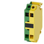 Siemens 3SU1400-1DA43-3AA0 Support terminal, green/yellow