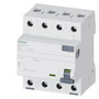 Siemens 5SV4344-0LA01 RCCB TYPE AC 40/4 30MA 4MW G TO
