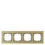 Siemens 5TG1124-3 MIRO FRAME 4-FOLD ALU OXIDE YELLOW