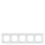 Siemens 5TG1205-1 MIRO FRAME 5-FOLD GLASS WHITE