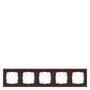 Siemens 5TG1325-0CH DELTA STYLE, CHOCOLATE FRAME, 5FOLD