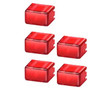 Siemens 5TG8061 CAP-SET FOR PUSHBUTTON 5XRED/TRANSP