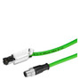 Siemens 6XV1871-5TH30 IE Connecting Cable M12-180/RJ45, 3 m