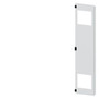 Siemens 8MF1040-2UT25-3BA2 door half, with cut-out for filter fan