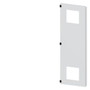 Siemens 8MF1060-2UT25-3BA2 door half, with cut-out for filter fan