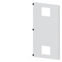 Siemens 8MF1090-2UT25-3BA2 door half, with cut-out for filter fan