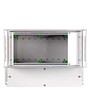 Siemens FDK:083F5038 Wall-mounted enclosure IP66 42TE for 19"