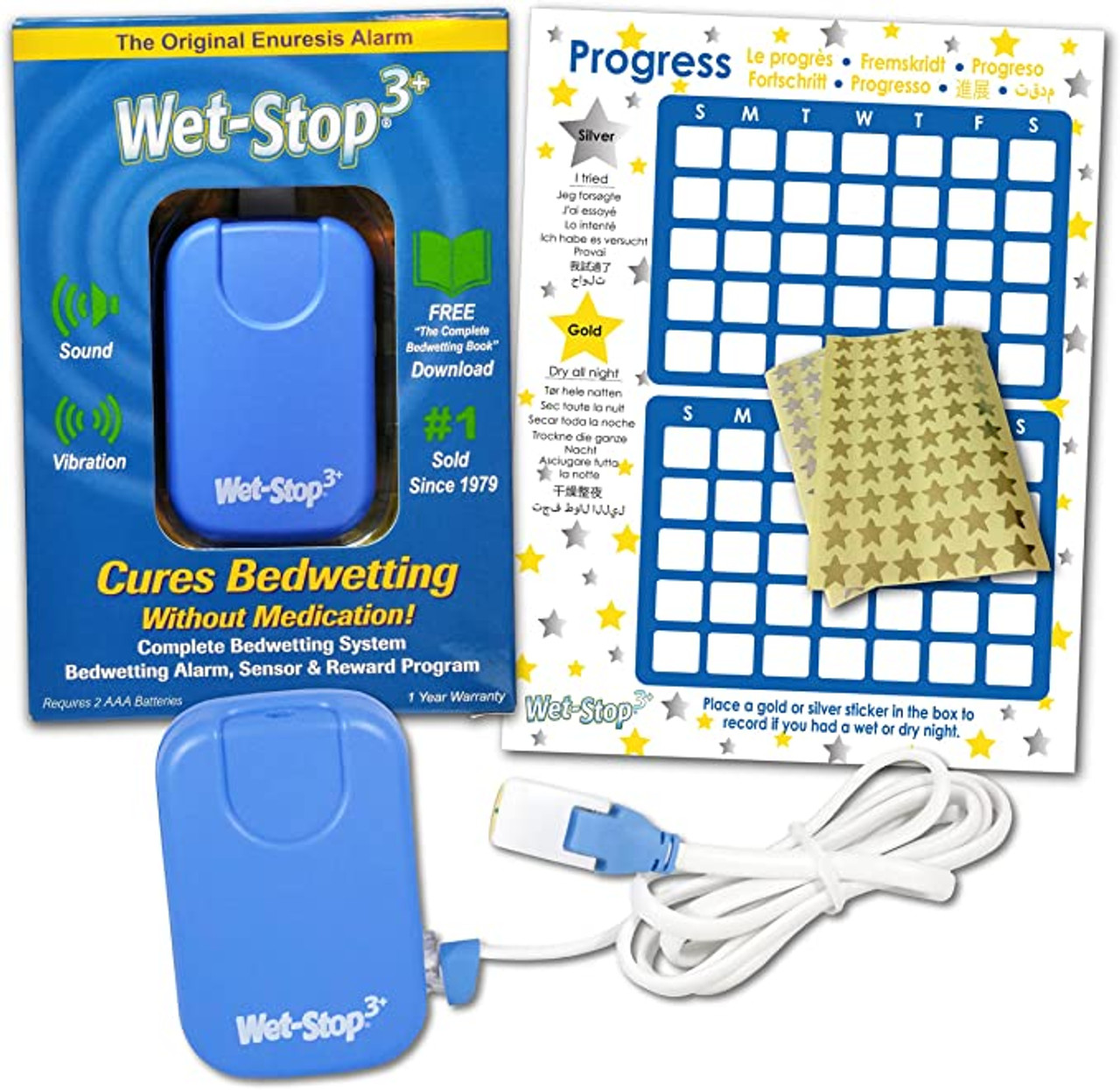 Wet-Stop Deluxe Bedwetting Kit  Bedwetting & Potty Training Solutions
