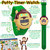 Potty Monkey timer watch is set by adults, features a soft band with multiple holes, and talks while eyes flash green when the timer goes off. It includes a sticker chart and stickers, children's book, and comes with a 90-day manufacturer's warranty. Potty Monkey timer watch is set by adults, features a soft band with multiple holes, and talks while eyes flash green when the timer goes off. It includes a sticker chart and stickers, children's book, and comes with a 90-day manufacturer's warranty.