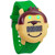 Potty Monkey potty watch with flashing green eyes at alarm time. Potty Monkey potty watch with flashing green eyes at alarm time.