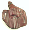 Shown in Saddle Brown for a S&W L Frame with 3 inch barrel - rear view