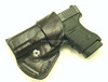 Rear View - RH Black model shown with a Glock 19 for Demonstration Purposes