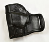 RH Black MTR Custom Belt Scabbard for a Glock 43 or 43X - Rear View