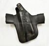 RH Black MTR Custom Deluxe Fullsize Quicksnap Holster with Retention Strap for a Beretta M9A3 with a LaserMax Spartan SPS-C-R Light/Laser - Rear View