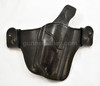 RH Black MTR Custom Deluxe Fullsize Quicksnap Holster with Retention Strap for a Beretta M9A3 with a LaserMax Spartan SPS-C-R Light/Laser - Front View