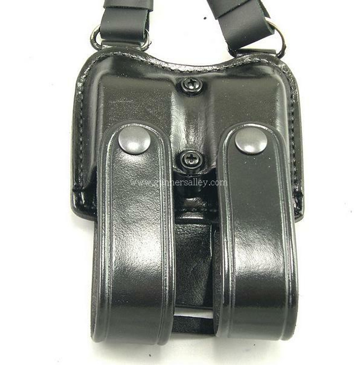 Don Hume H770AA Shoulder Holster with Double Magazine Carrier