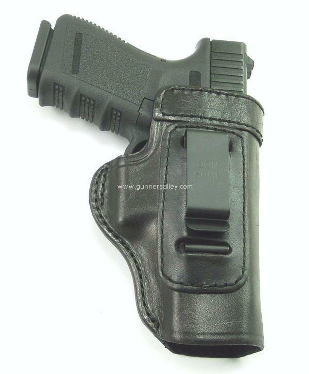 Black - Front View - Shown with a Glock 19 for Demonstration Purposes