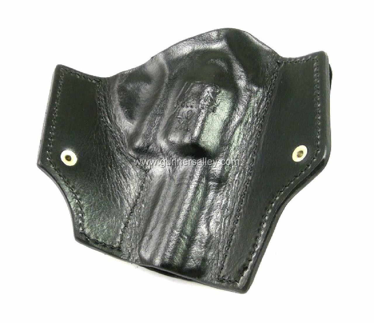 LH Black MTR Slimline Tuckable IWB Holster for a Ruger LCRX 3" - Rear View