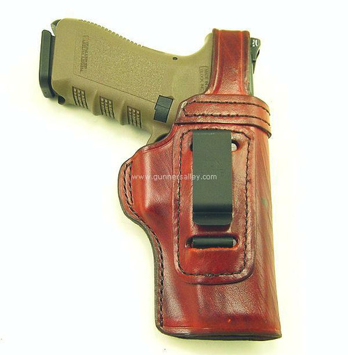 Saddle Brown - Front View - Right Hand - Shown with a Glock 17 for Demonstration Purposes