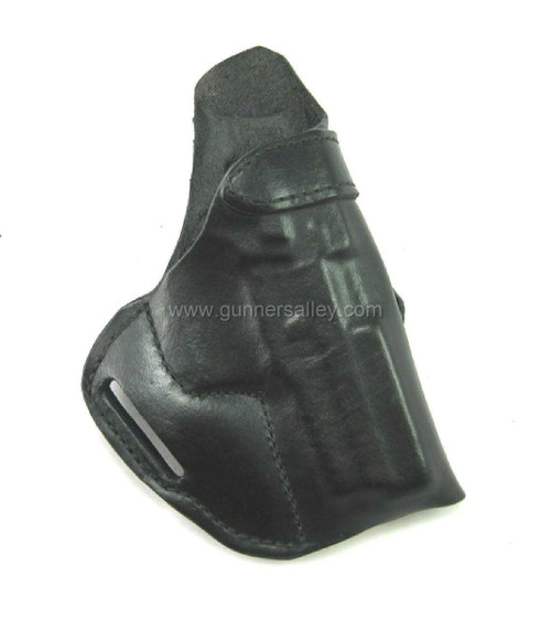 RH Black MTR Custom Crossdraw Holster for a Sig P227 .45 - Front View