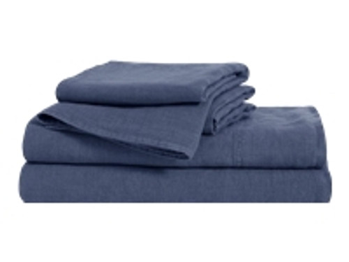 Brooklinen Linen Core Essential - Bedding set - 4-piece - king - indigo