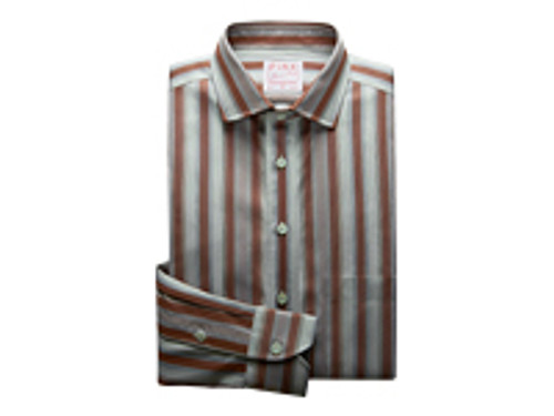 Pink Shirtmaker - Shirt - size: 10 - gray, orange