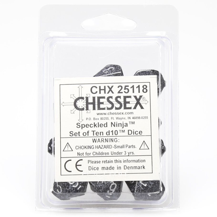 d10 Clamshell Speckled Ninja (10) - ACD Distribution | Leading Toy