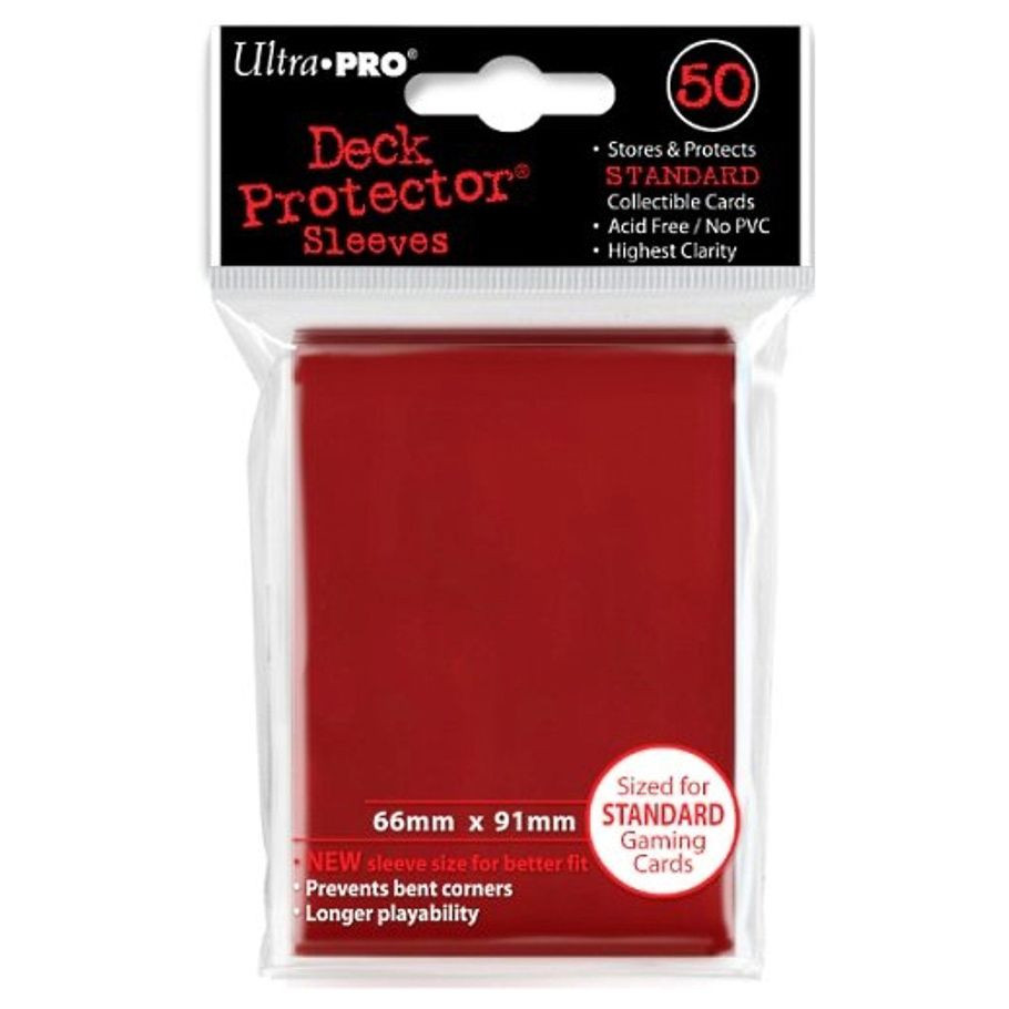 カードプロテクト50 レッド Deck Protector: PRO: Gloss Solid Red (50) - ACD Distribution