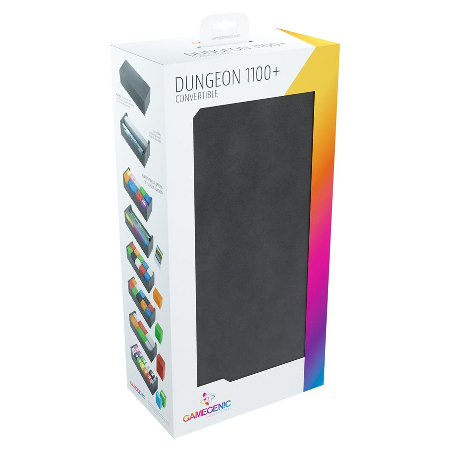 Deck Box: Dungeon Deck Box 1100+ Midnight Gray - ACD Distribution ...